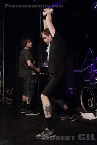 NAPALM DEATH - 2014-04-14 - PARIS - La Fleche d'Or - Mark Andrew Greenway - Mitchell Harris